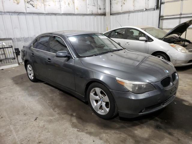 WBANA73544B066321 - 2004 BMW 5 SERIES I Graphite photo 4