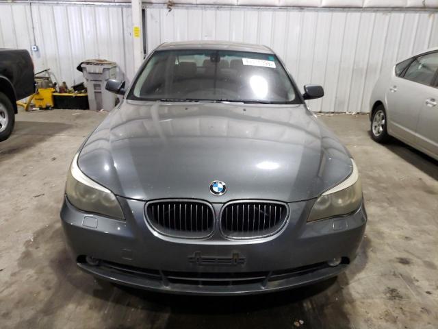 WBANA73544B066321 - 2004 BMW 5 SERIES I Graphite photo 5