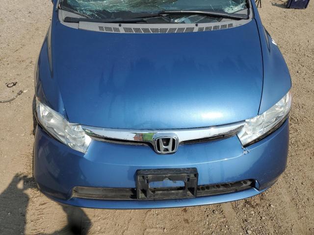 1HGFA165X6L093392 - 2006 HONDA CIVIC LX BLUE photo 11