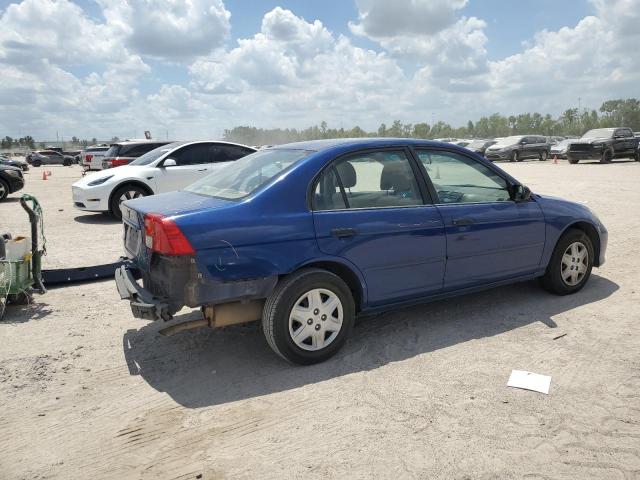 2HGES16365H569477 - 2005 HONDA CIVIC DX VP BLUE photo 3