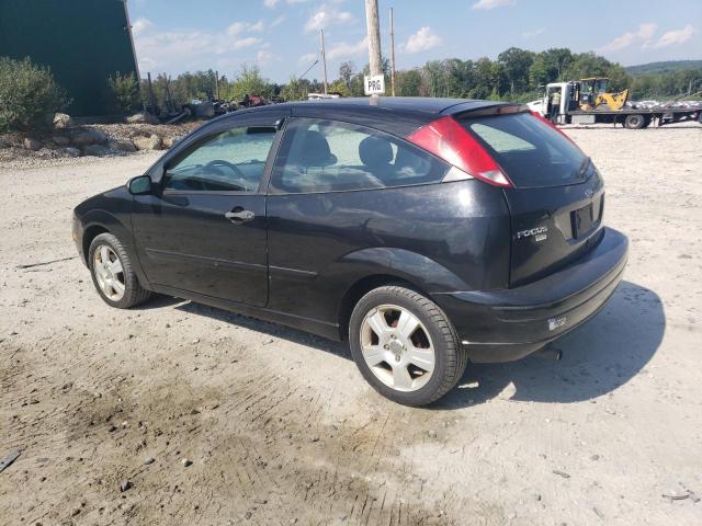 1FAHP31N76W250387 - 2006 FORD FOCUS ZX3 BLACK photo 2