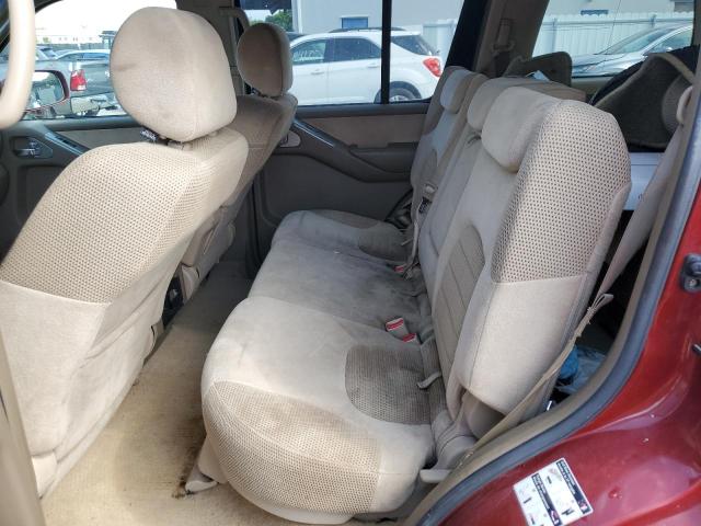 5N1AR18W66C604793 - 2006 NISSAN PATHFINDER LE 红色 照片 11