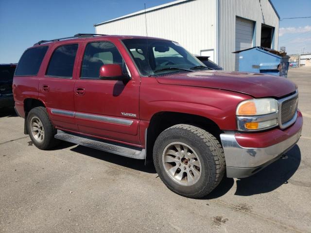 1GKEK13Z34J262177 - 2004 GMC YUKON BURGUNDY photo 4