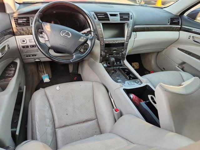 JTHGL46F995033621 - 2009 LEXUS LS 460L შავი ფოტო 8