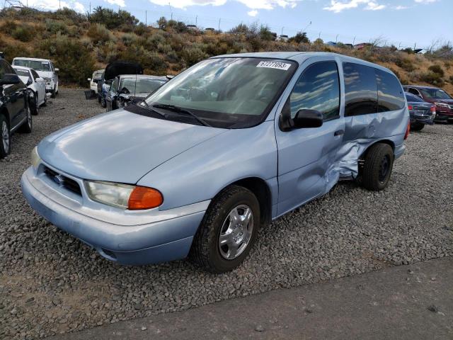 2FMZA51U7WBD01340 - 1998 FORD WINDSTAR WAGON BLUE photo 1