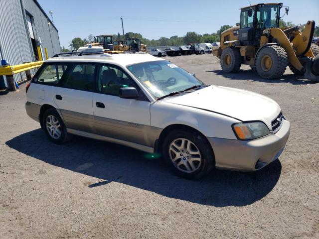 4S3BH675X37628729 - 2003 SUBARU LEGACY OUTBACK AWP 白色 照片 4