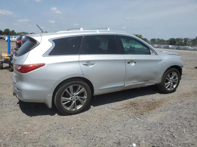 5N1AL0MM6EC525414 - 2014 INFINITI QX60 SILVER photo 3