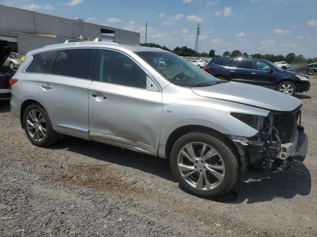 5N1AL0MM6EC525414 - 2014 INFINITI QX60 SILVER photo 4