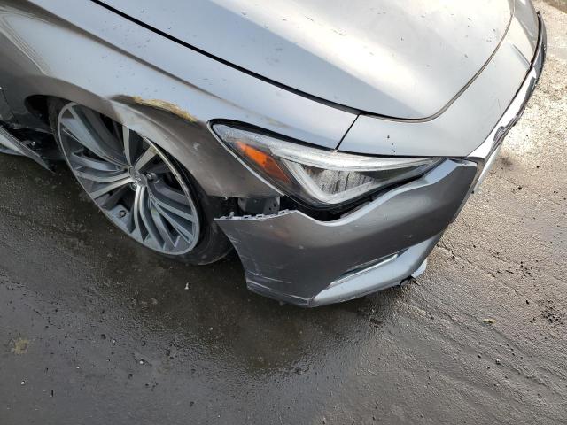 JN1CV7EL6HM320909 - 2017 INFINITI Q60 BASE 银色 照片 12