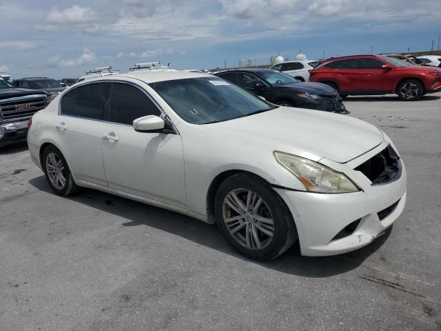 JN1CV6AP6AM407878 - 2010 INFINITI G37 BASE WHITE photo 4