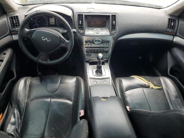 JN1CV6AP6AM407878 - 2010 INFINITI G37 BASE WHITE photo 8