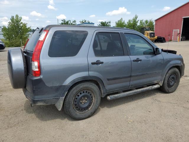 JHLRD78886C812980 - 2006 HONDA CR-V EX BLUE photo 3