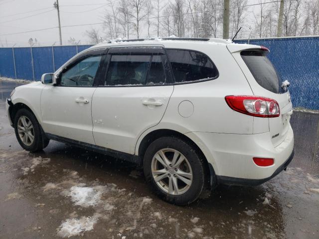 5NMSGDAG8AH392685 - 2010 HYUNDAI SANTA FE GLS WHITE photo 2