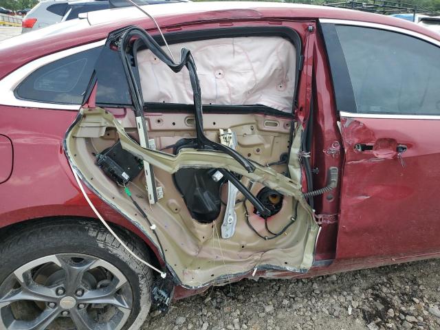 1G1ZG5ST4KF173102 - 2019 CHEVROLET MALIBU RS MAROON photo 10