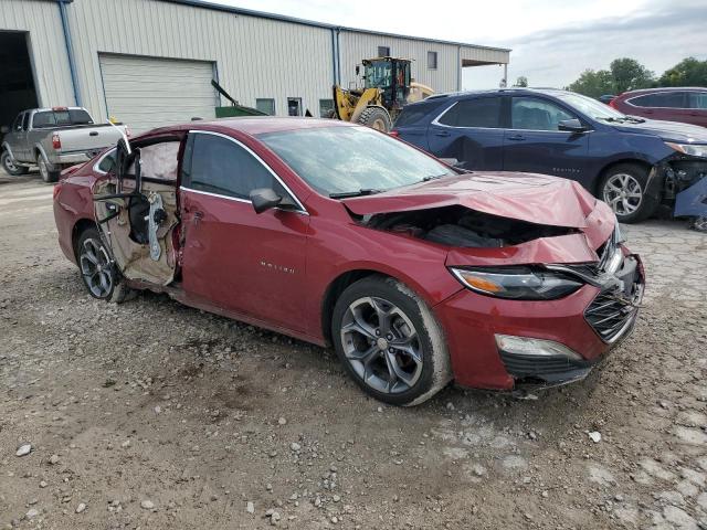 1G1ZG5ST4KF173102 - 2019 CHEVROLET MALIBU RS MAROON photo 4