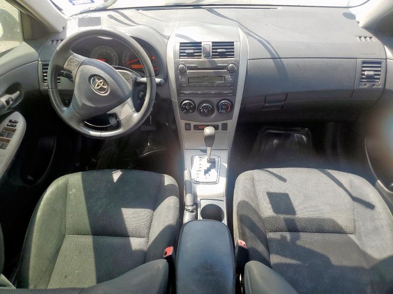 2T1BU4EE2AC493955 - 2010 TOYOTA COROLLA BASE WHITE photo 8