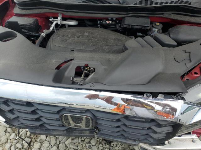 5FNYF8H50RB009554 - 2024 HONDA PASSPORT EXL Kırmızı fotoğraf 12