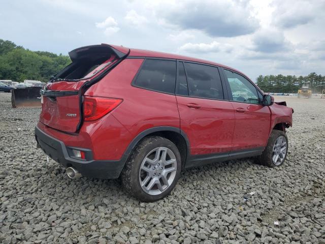 5FNYF8H50RB009554 - 2024 HONDA PASSPORT EXL Kırmızı fotoğraf 3