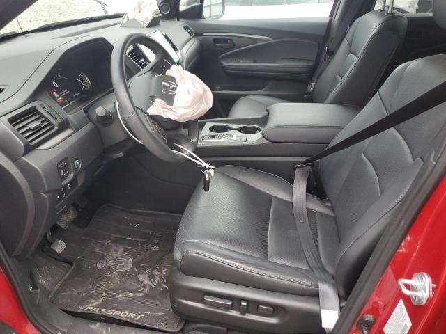 5FNYF8H50RB009554 - 2024 HONDA PASSPORT EXL Kırmızı fotoğraf 7