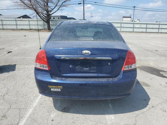 KNAFE121285496096 - 2008 KIA SPECTRA EX BLUE photo 6