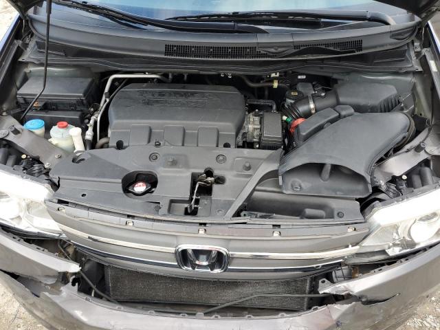 5FNRL5H93BB049955 - 2011 HONDA ODYSSEY TOURING GRAY photo 12