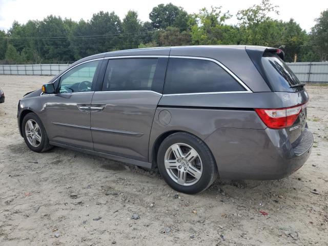 5FNRL5H93BB049955 - 2011 HONDA ODYSSEY TOURING GRAY photo 2
