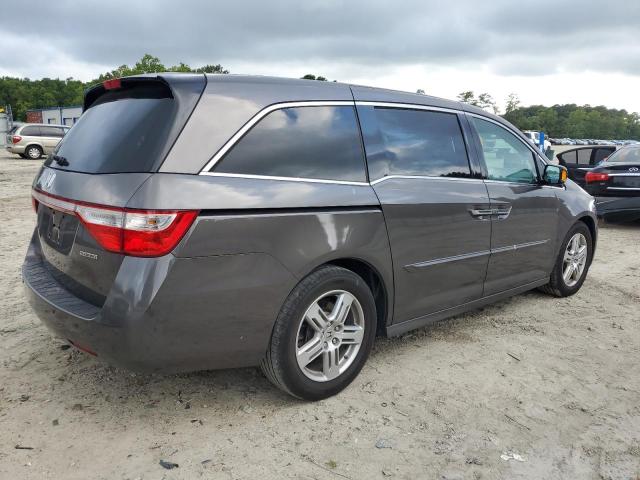 5FNRL5H93BB049955 - 2011 HONDA ODYSSEY TOURING GRAY photo 3