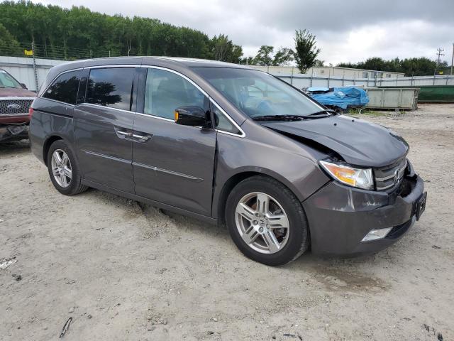 5FNRL5H93BB049955 - 2011 HONDA ODYSSEY TOURING GRAY photo 4