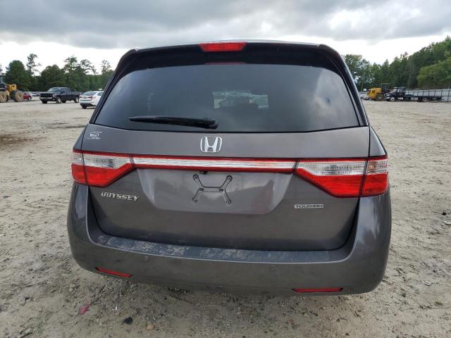 5FNRL5H93BB049955 - 2011 HONDA ODYSSEY TOURING GRAY photo 6
