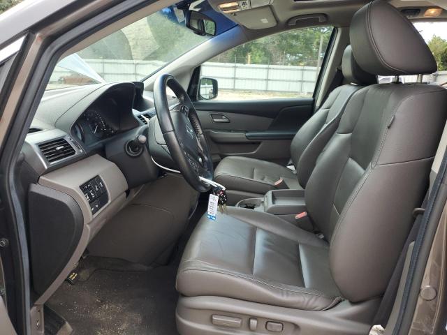 5FNRL5H93BB049955 - 2011 HONDA ODYSSEY TOURING GRAY photo 7