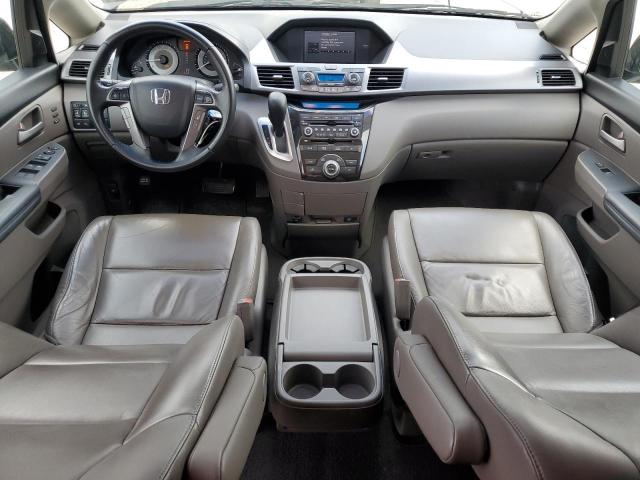 5FNRL5H93BB049955 - 2011 HONDA ODYSSEY TOURING GRAY photo 8