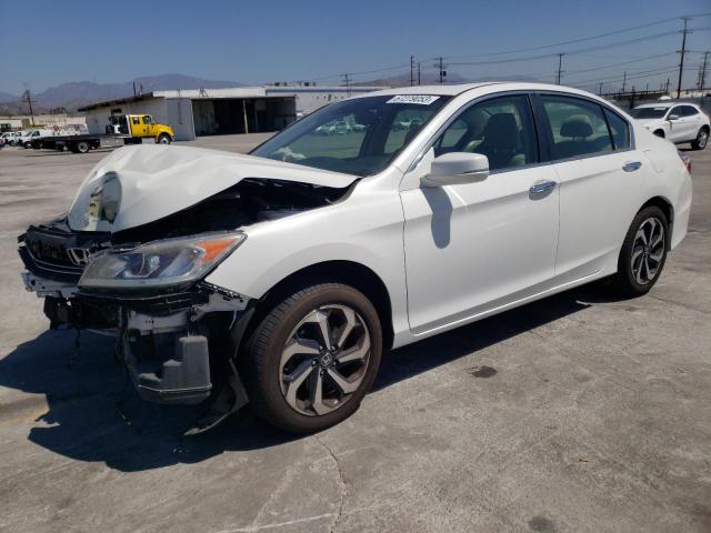 1HGCR2F90GA231748 - 2016 HONDA ACCORD EXL WHITE photo 1