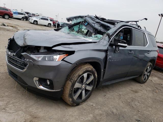 1GNERHKW6JJ174024 - 2018 CHEVROLET TRAVERSE LT GRAY photo 1