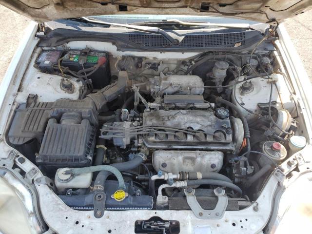 1HGEJ8144WL134215 - 1998 HONDA CIVIC EX WHITE photo 11