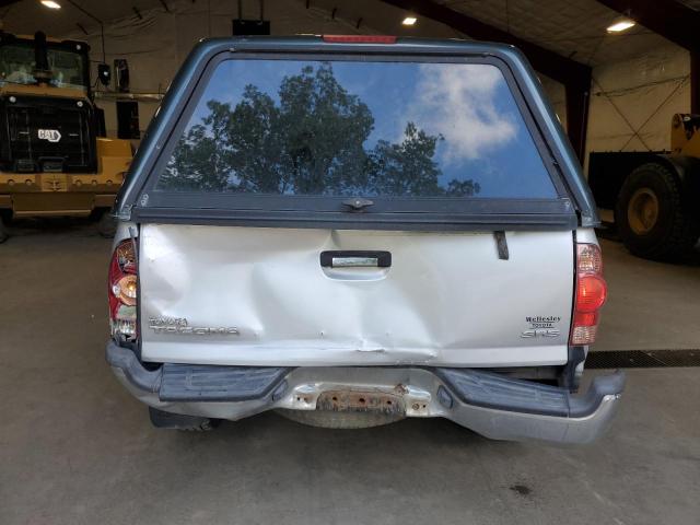 5TEUX42N87Z383998 - 2007 TOYOTA TACOMA ACCESS CAB ვერცხლისფერი ფოტო 6