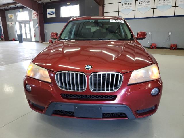 5UXWX5C52BL705201 - 2011 BMW X3 XDRIVE28I BURGUNDY photo 5