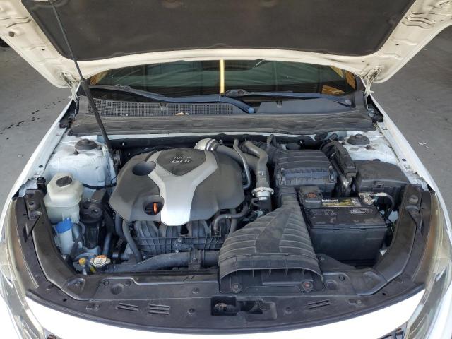 5XXGR4A69DG130832 - 2013 KIA OPTIMA SX WHITE photo 11