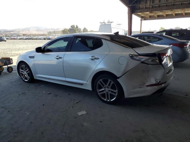 5XXGR4A69DG130832 - 2013 KIA OPTIMA SX WHITE photo 2