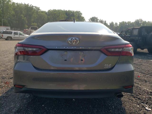 4T1F11BKXRU114911 - 2024 TOYOTA CAMRY XLE GRAY photo 6