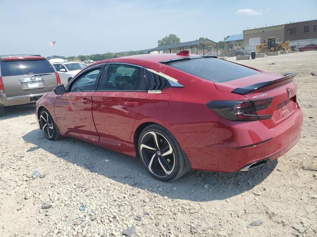 1HGCV1F38JA073667 - 2018 HONDA ACCORD SPORT 红色 照片 2