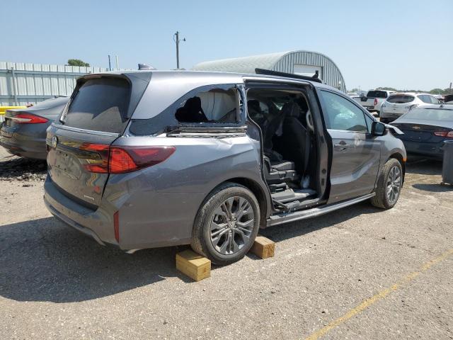 5FNRL6H80SB014352 - 2025 HONDA ODYSSEY TOURING GRAY photo 3