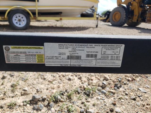 7J511VJ25LB001252 - 2020 TRST TRAILER BLACK photo 10