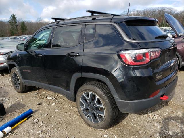 3C4NJDDB0JT501447 - 2018 JEEP COMPASS TRAILHAWK BLACK photo 2