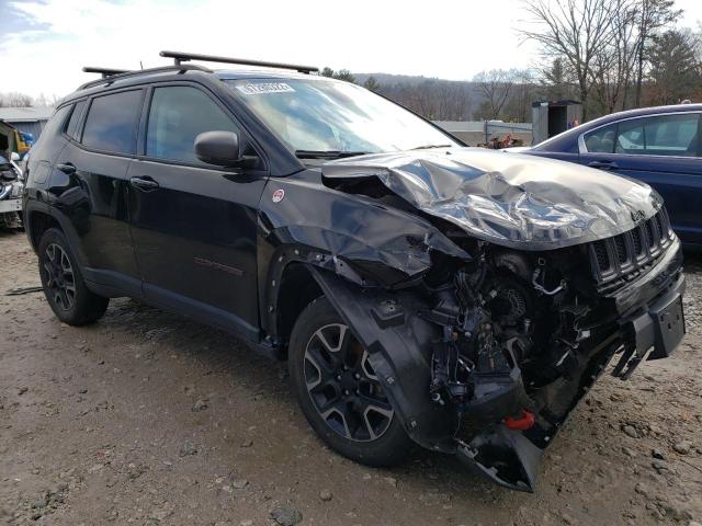 3C4NJDDB0JT501447 - 2018 JEEP COMPASS TRAILHAWK BLACK photo 4