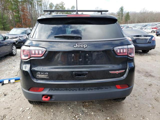 3C4NJDDB0JT501447 - 2018 JEEP COMPASS TRAILHAWK BLACK photo 6