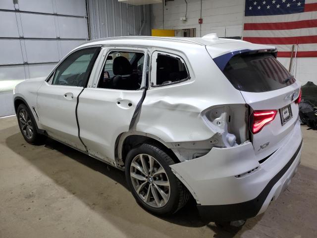 5UXTR9C5XKLP87361 - 2019 BMW X3 XDRIVE30I WHITE photo 2
