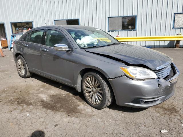 1C3CCBCG9CN306604 - 2012 CHRYSLER 200 LIMITED GRAY photo 4