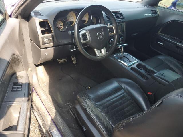 2C3CDYBT8DH671736 - 2013 DODGE CHALLENGER R/T PURPLE photo 8