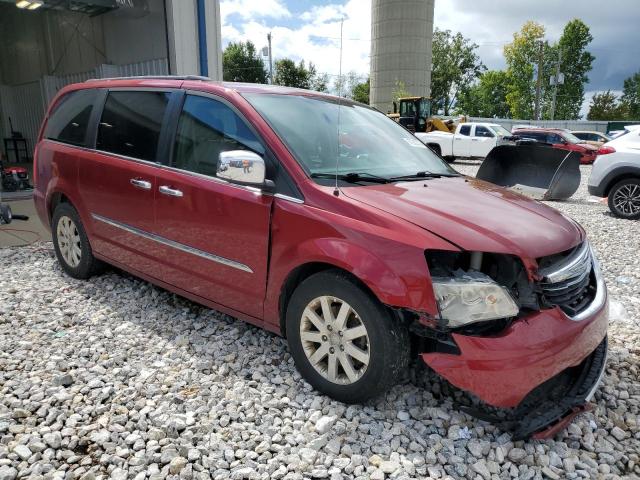 2C4RC1CGXCR193054 - 2012 CHRYSLER TOWN & COU TOURING L RED photo 4