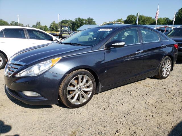 5NPEC4AB8CH485029 - 2012 HYUNDAI SONATA SE CHARCOAL photo 1